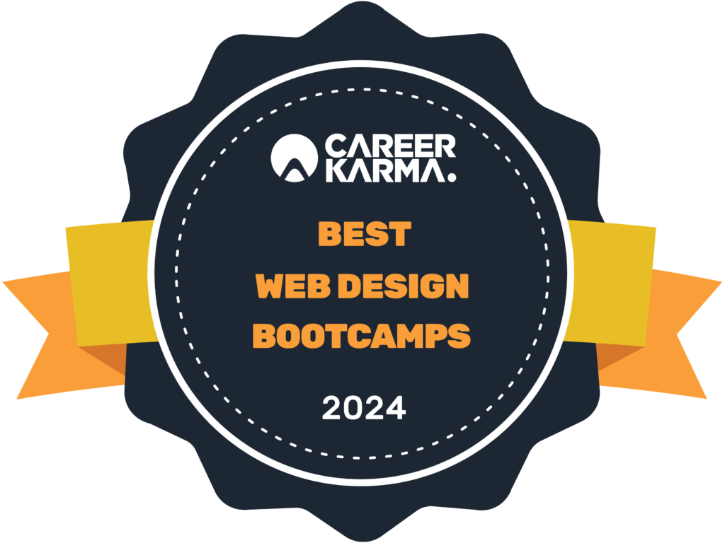 Best web design bootcamp award 2024